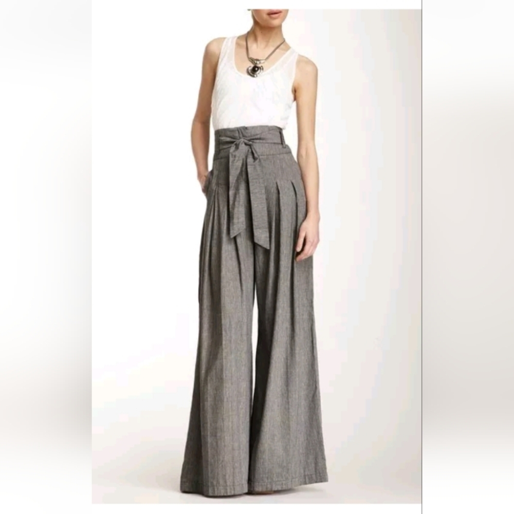 NWT L.A.M.B.Gven Stefani Toffee Combo Pants Size 4 - Picture 1 of 12